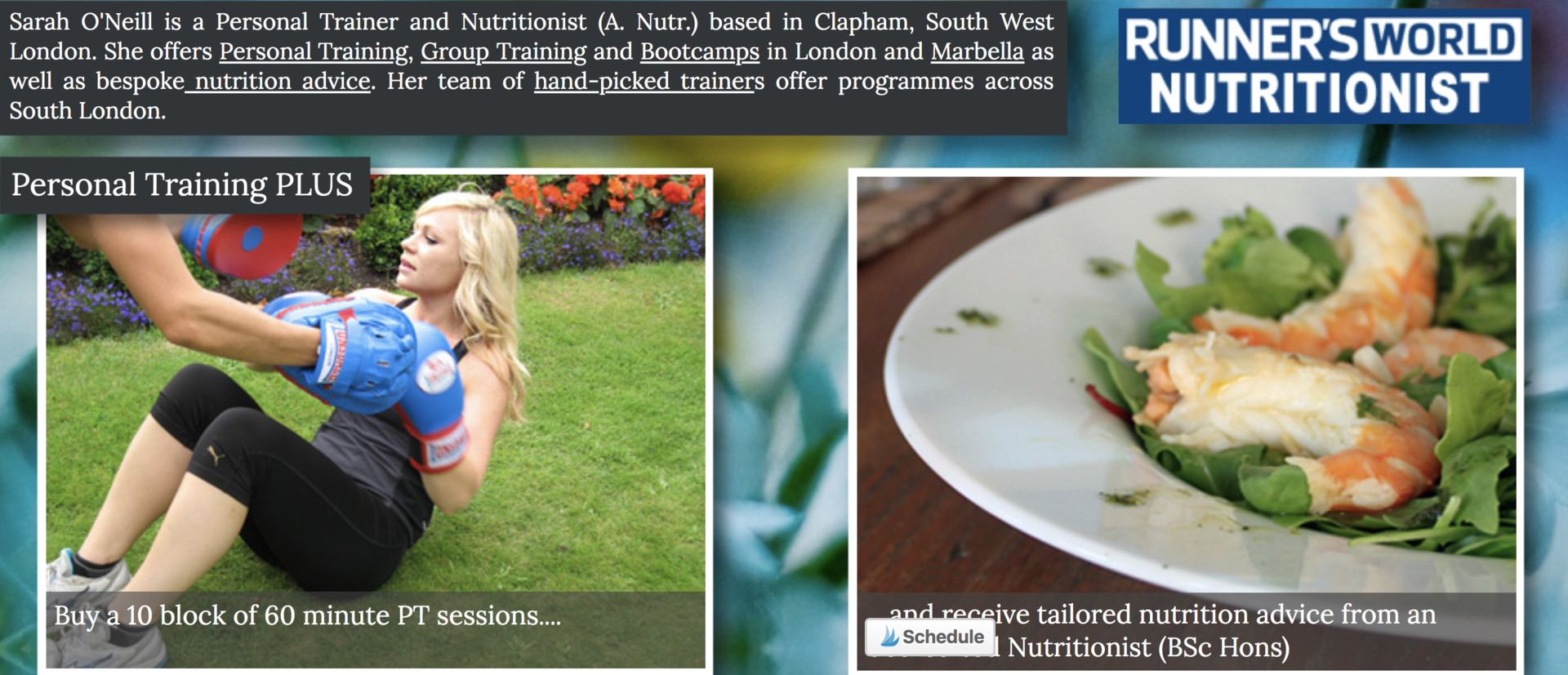 Can personal trainers give nutrition advice 2