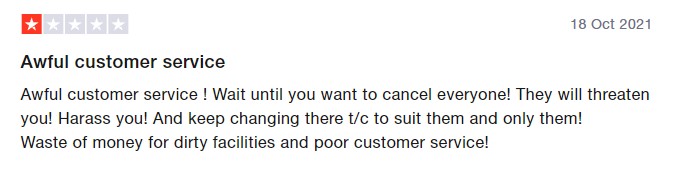 Signs of a bad fitness instructor