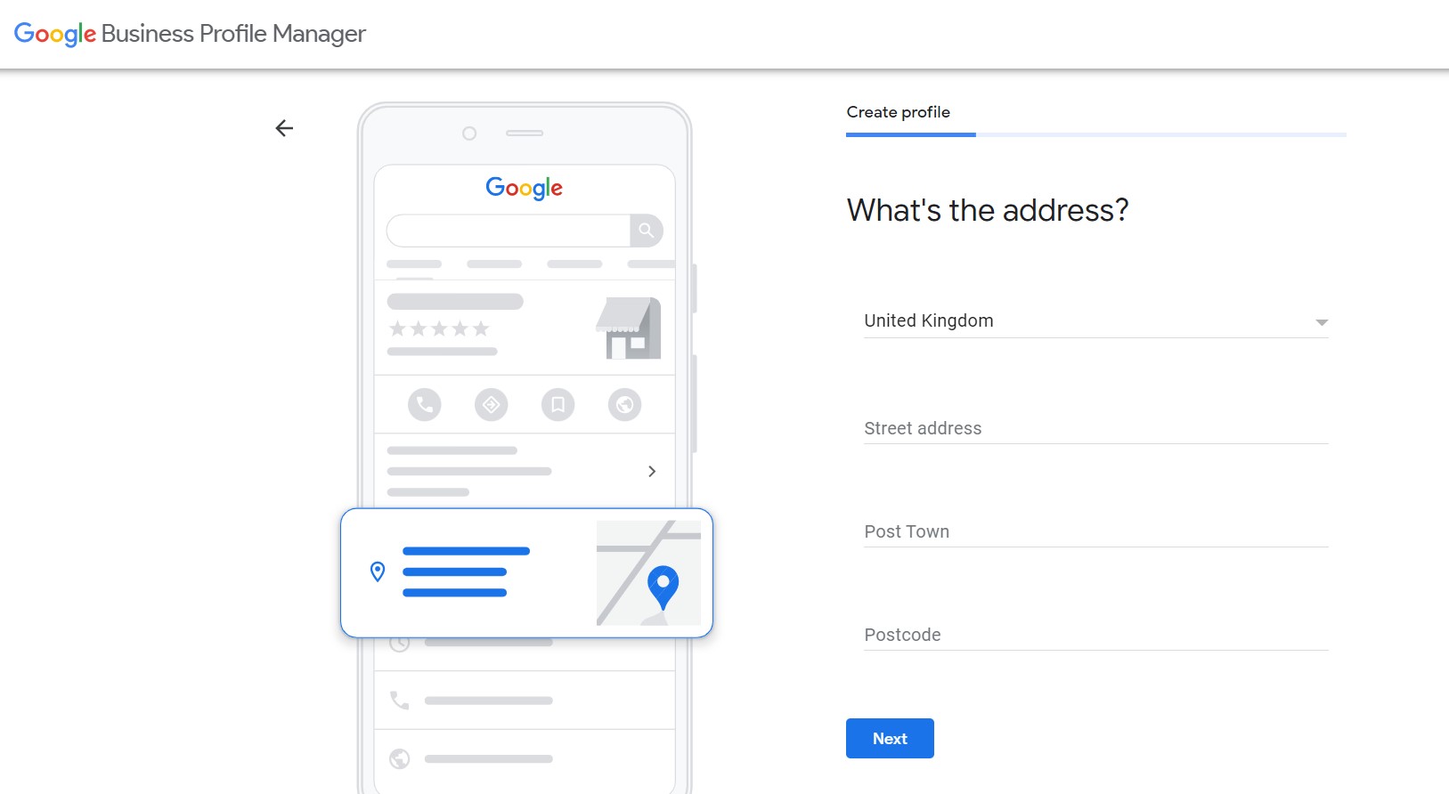Step 5 Google my business personal trainer