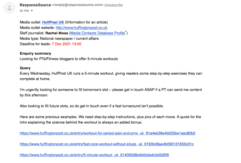 Personal Training Google My Business Response Source