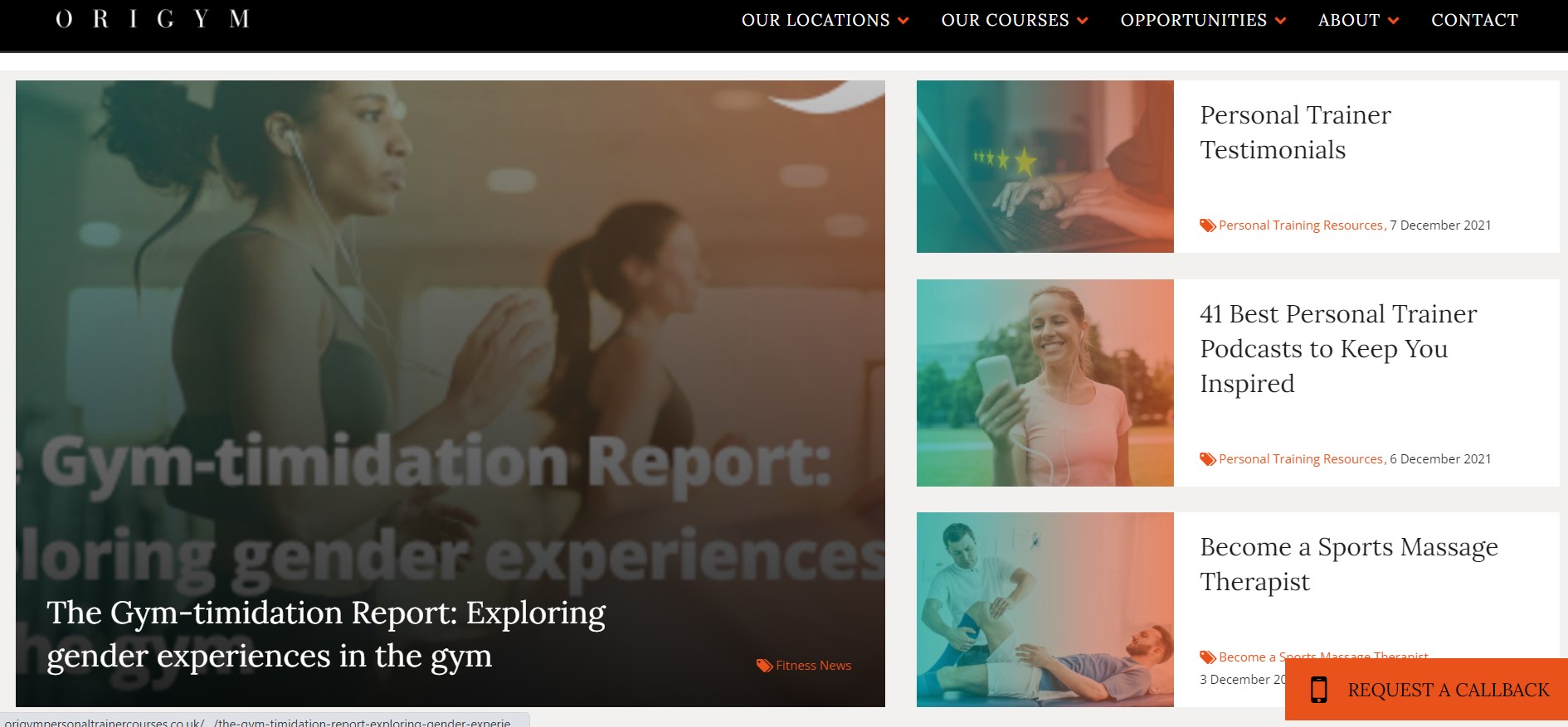 personal trainer google my business blog