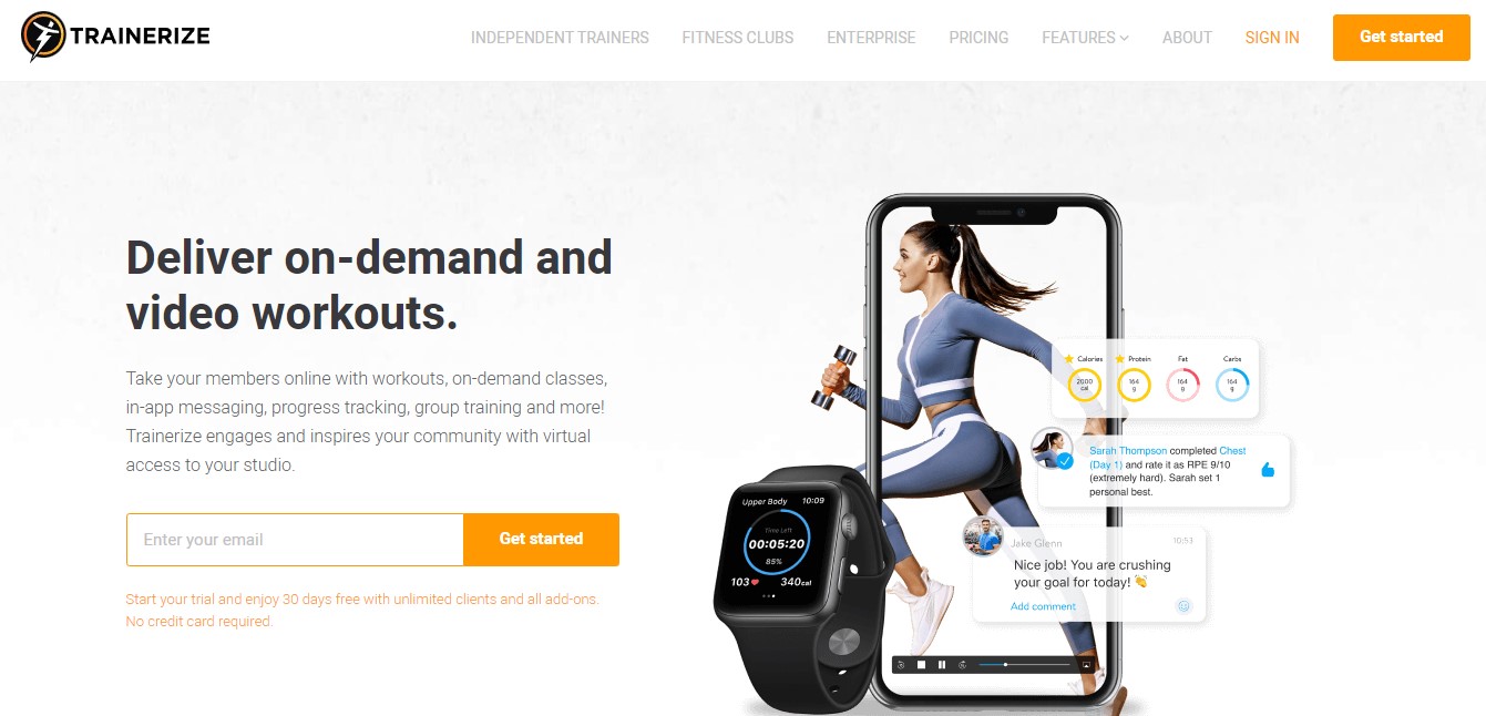 Personal trainer outsourcing