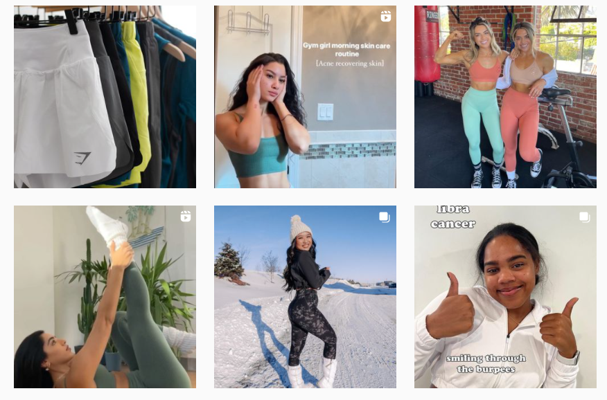 gymshark expert personal trainer tips image