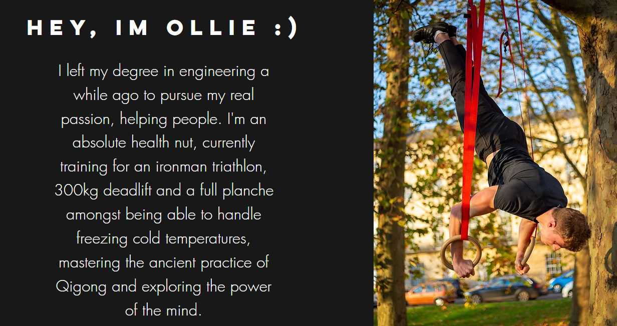 ollie chick expert personal trainer advice image