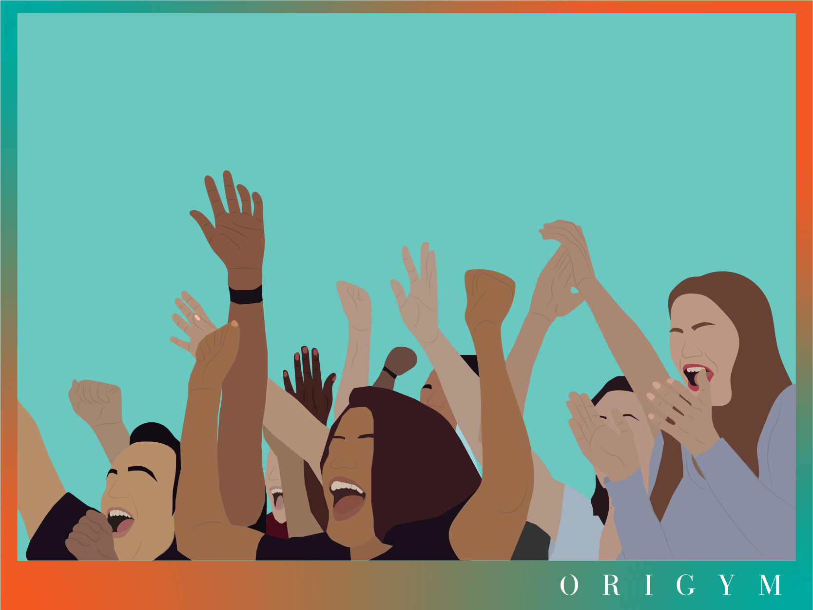 Cheering crowd for meal plan for clients