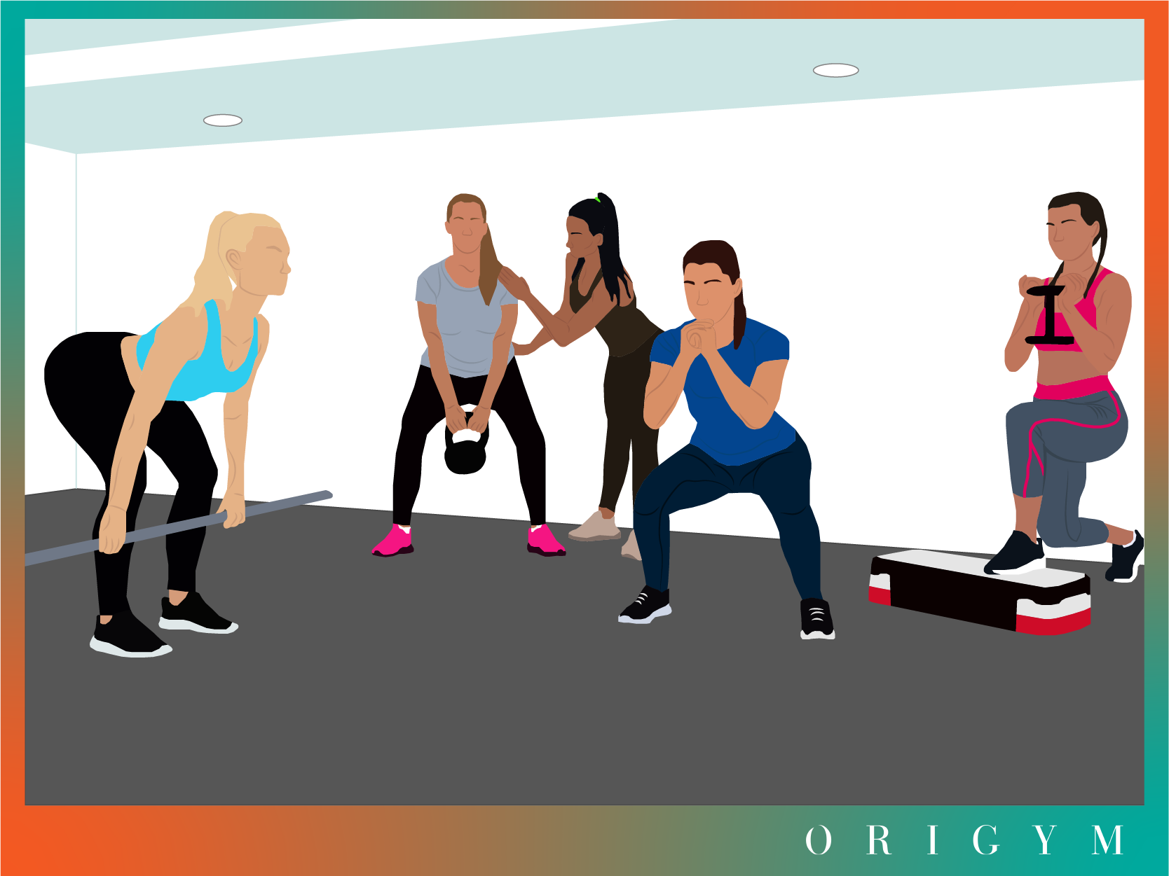 group what qualifications do I need to teach fitness classes graphic