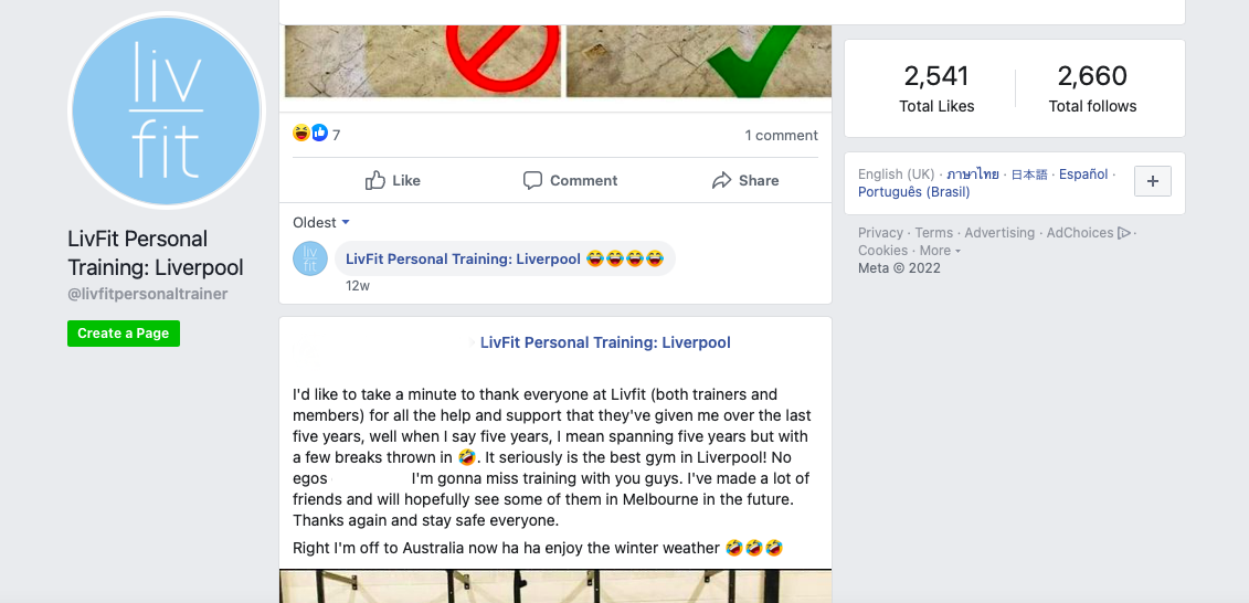 best posts for personal on social media