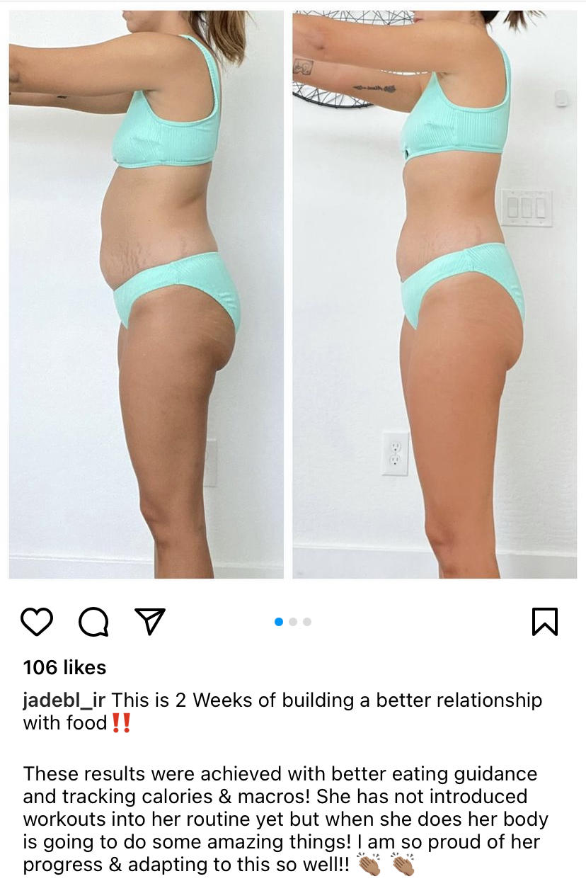 ideas for a personal trainer social media