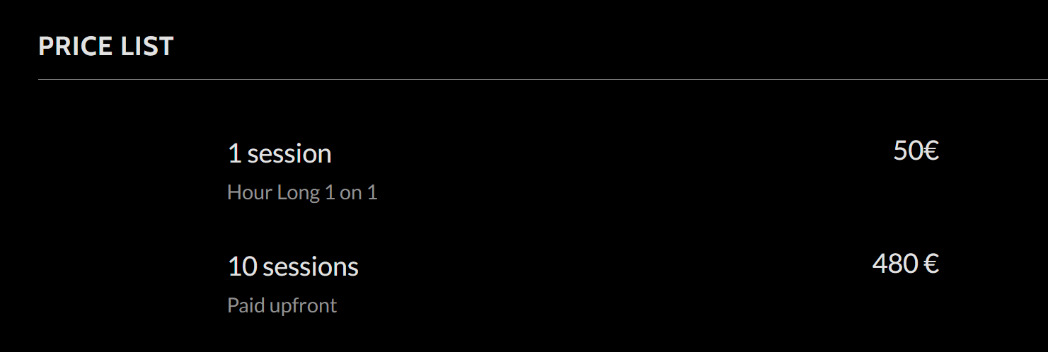 Ireland Personal Training career change